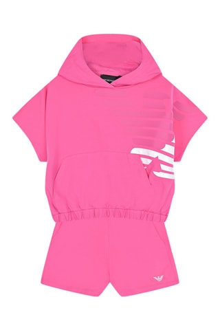Sweat à capuche - Rose - Emporio Armani