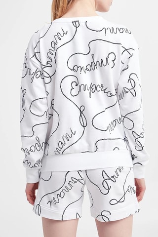 Sweat de plage - Blanc - Emporio Armani