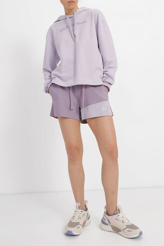 Sweat à capuche - Mauve