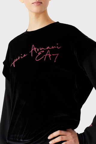 Sweat trompe-l’œil - Noir