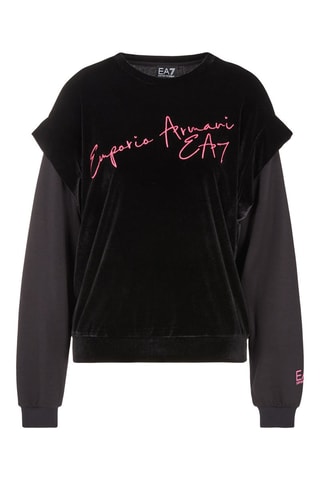 Sweat trompe-l’œil - Noir