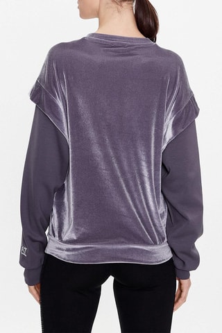 Sweat bi-matière - Gris foncé