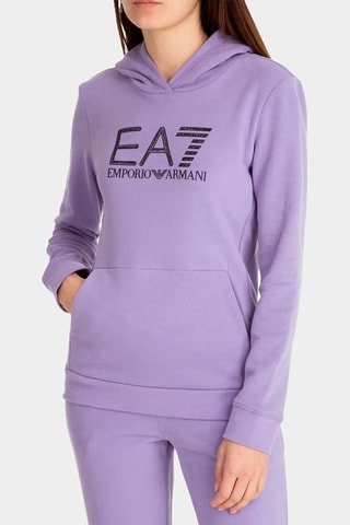 Sweat à capuche - Violet