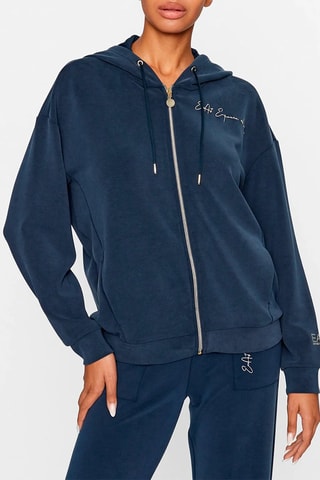 Sweat à capuche - Bleu marine