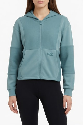 Sweat à capuche - Bleu clair