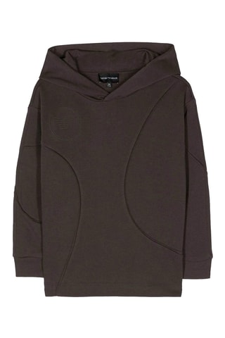 Sweat à capuche - Anthracite - Emporio Armani