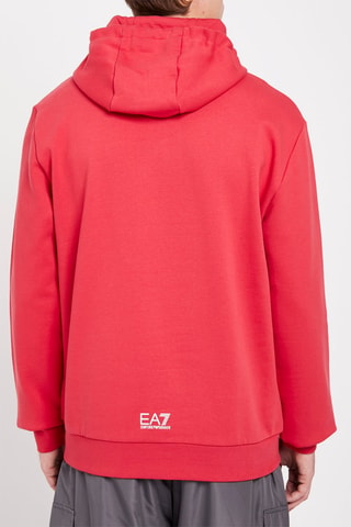 Sweat à capuche - Rouge