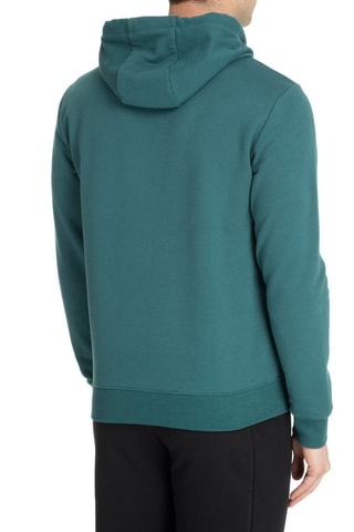 Sweat à capuche EA7 Bleu-vert