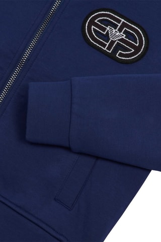 Sweat à capuche - Indigo