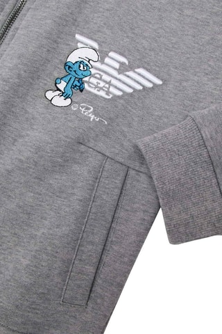 Sweat Les Schtroumpfs - Gris chiné