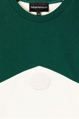 Sweat - Vert et écru