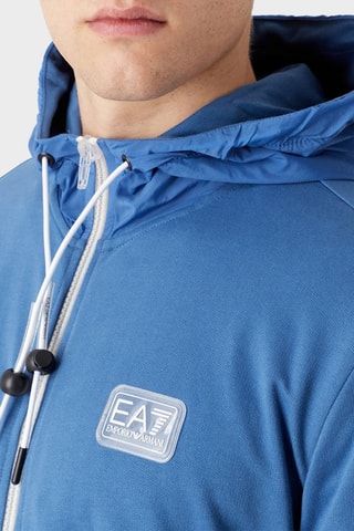 Sweat à capuche - Bleu cobalt