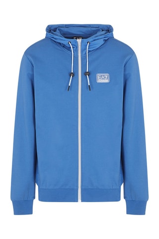 Sweat à capuche - Bleu cobalt