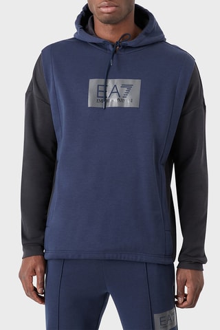 Sweat à capuche - Bleu marine