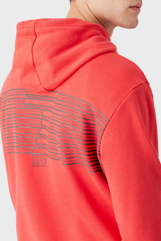 Sweat à capuche - Rouge
