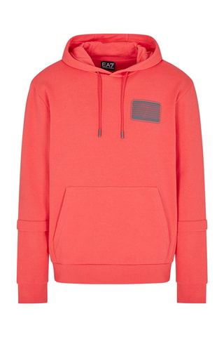 Sweat à capuche - Rouge