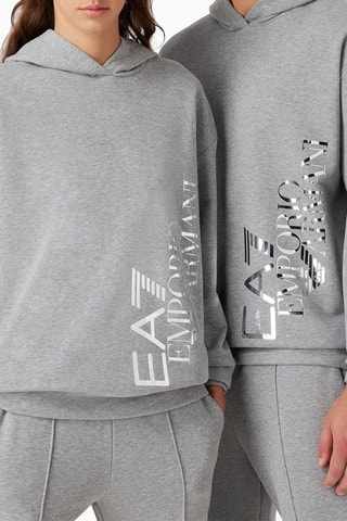 Sweat à capuche - Gris chiné
