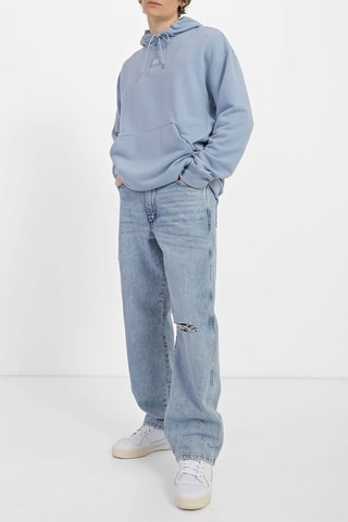 Sweat à capuche - Bleu clair