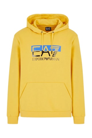 Sweat à capuche - Jaune
