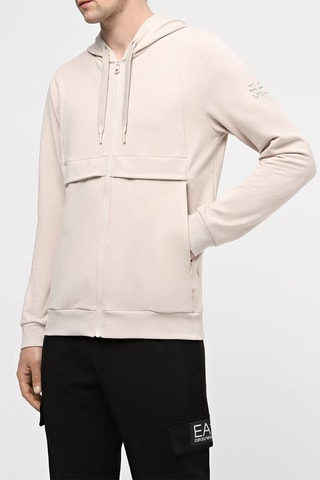 Sweat à capuche - Beige clair