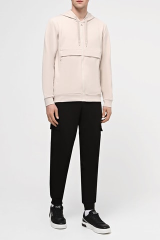 Sweat à capuche - Beige clair