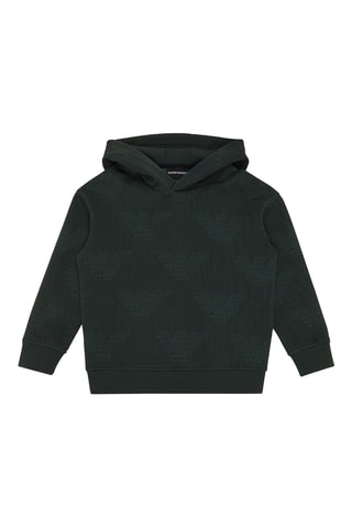 Sweat à capuche - Vert foncé