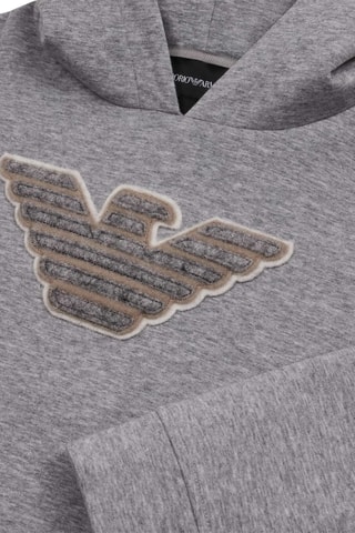 Sweat à capuche - Gris clair chiné