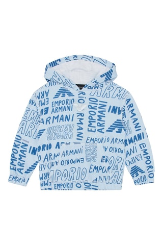 Sweat à capuche - Bleu