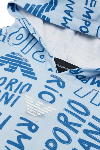 Sweat à capuche - Bleu