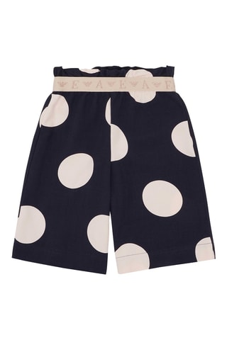 Short - Bleu marine et rose