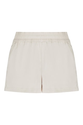 Short taille haute - Ecru