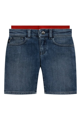Short en jean - Bleu - Emporio Armani