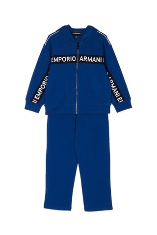 Sweat à capuche et pantalon - Bleu foncé - Emporio Armani
