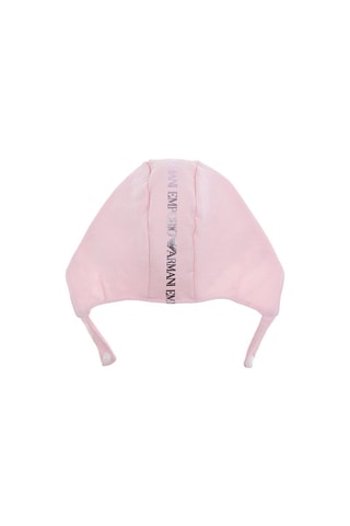Bonnet et bavoir - Rose - Emporio Armani