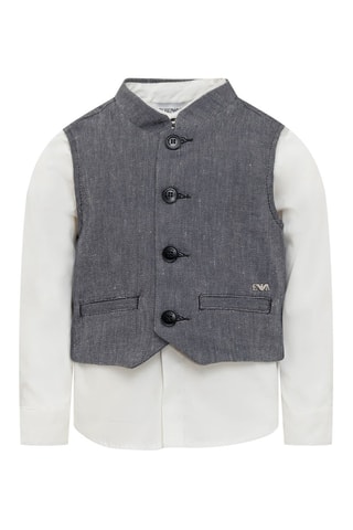 Ensemble 3 pièces - Gris foncé et écru - Emporio Armani
