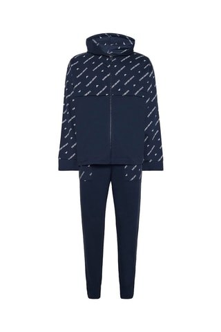 Sweat à capuche et pantalon - Bleu marine - Emporio Armani