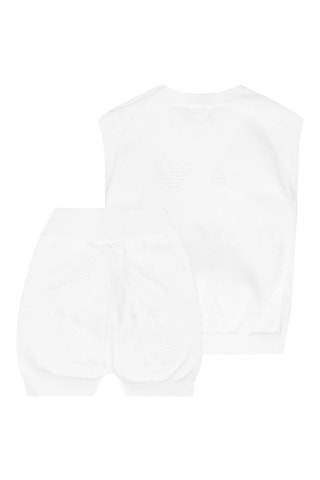 T-shirt et short - Blanc - Emporio Armani
