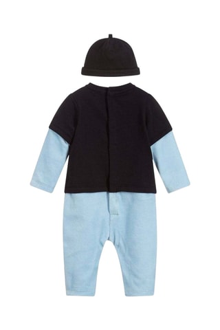 Bonnet et combinaison - Bleu - Emporio Armani