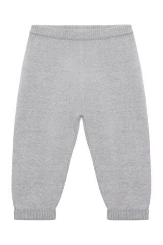 Pull et pantalon en laine - Gris clair - Emporio Armani