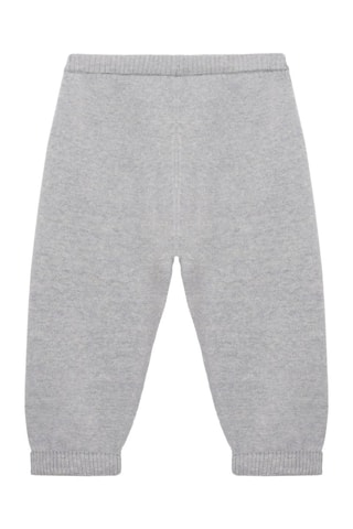 Pull et pantalon en laine - Gris clair - Emporio Armani