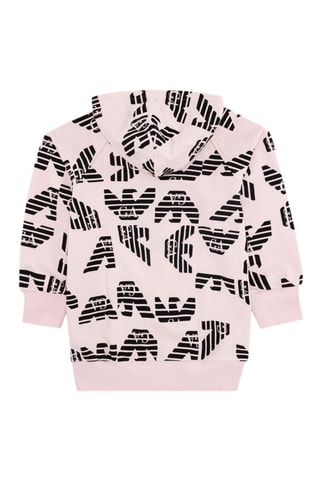 Sweat à capuche et legging - Rose et noir - Emporio Armani