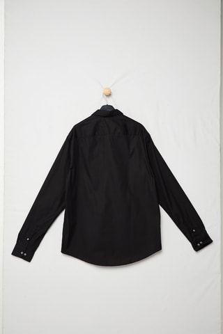 Chemise slim - Noir - Emporio Armani
