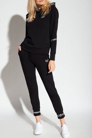 Sweat à capuche et jogging - Noir - EA7