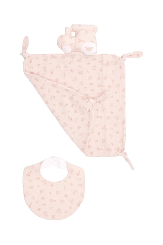 Couette et bavoir - Rose