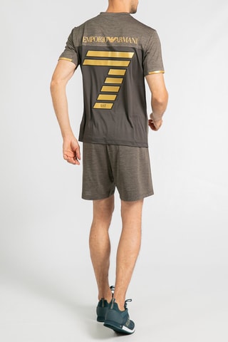 T-shirt et short - Marron