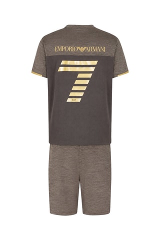 T-shirt et short - Marron