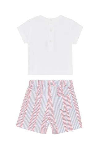 T-shirt et short - Blanc