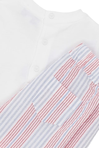 T-shirt et short - Blanc