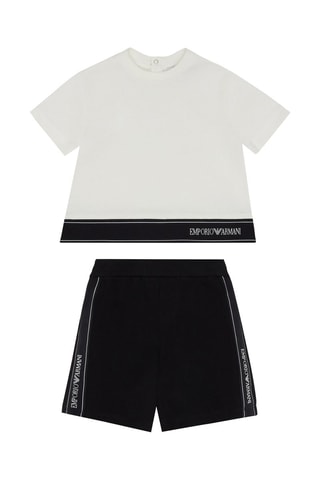 T-shirt et short - Noir et blanc