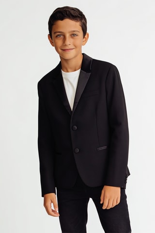 Costume en laine vierge - Noir